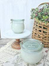 Load image into Gallery viewer, Cranberry & Pine 15 oz. European Preserve Jar