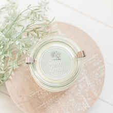 Load image into Gallery viewer, Sugared Lemon 9 oz. European Preserve Jar