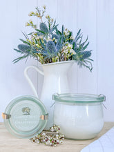 Load image into Gallery viewer, Garden Mint and Grapefruit 9 oz. European Preserve Jar
