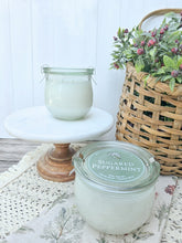 Load image into Gallery viewer, Sugared Peppermint 15 oz. European Preserve Jar

