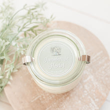 Load image into Gallery viewer, Farmhouse Herbs 9 oz. European Preserve Jar
